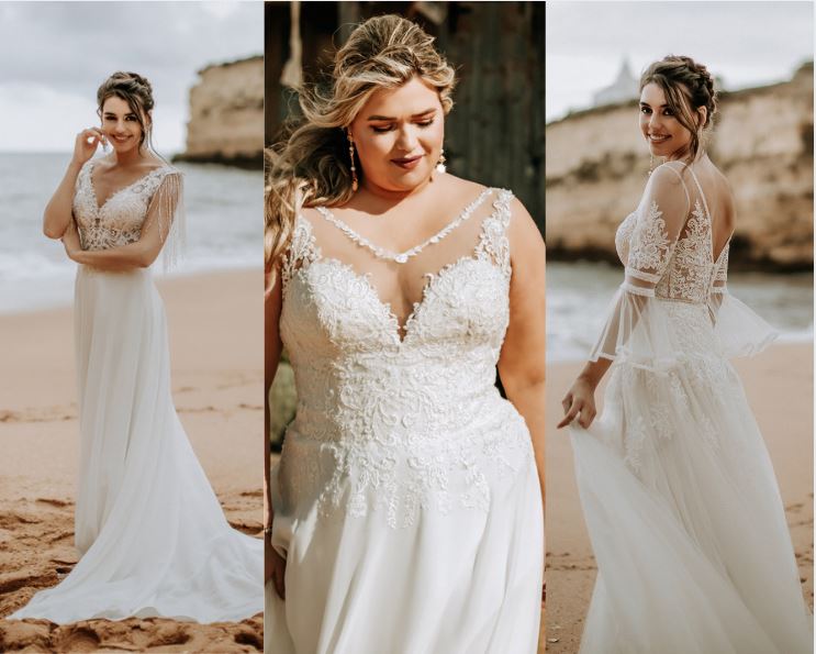 Glamorous Wedding Dresses for Curvy Brides | Pronovias